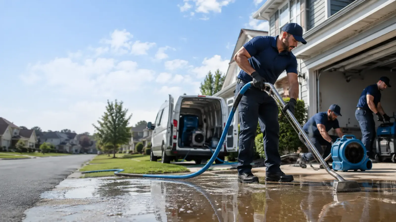 Commercial Water Removal in Oakland, MS